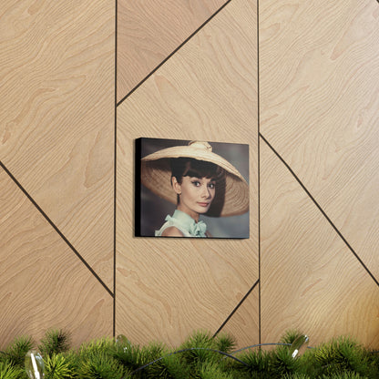 Tan Audrey Hepburn Canvas