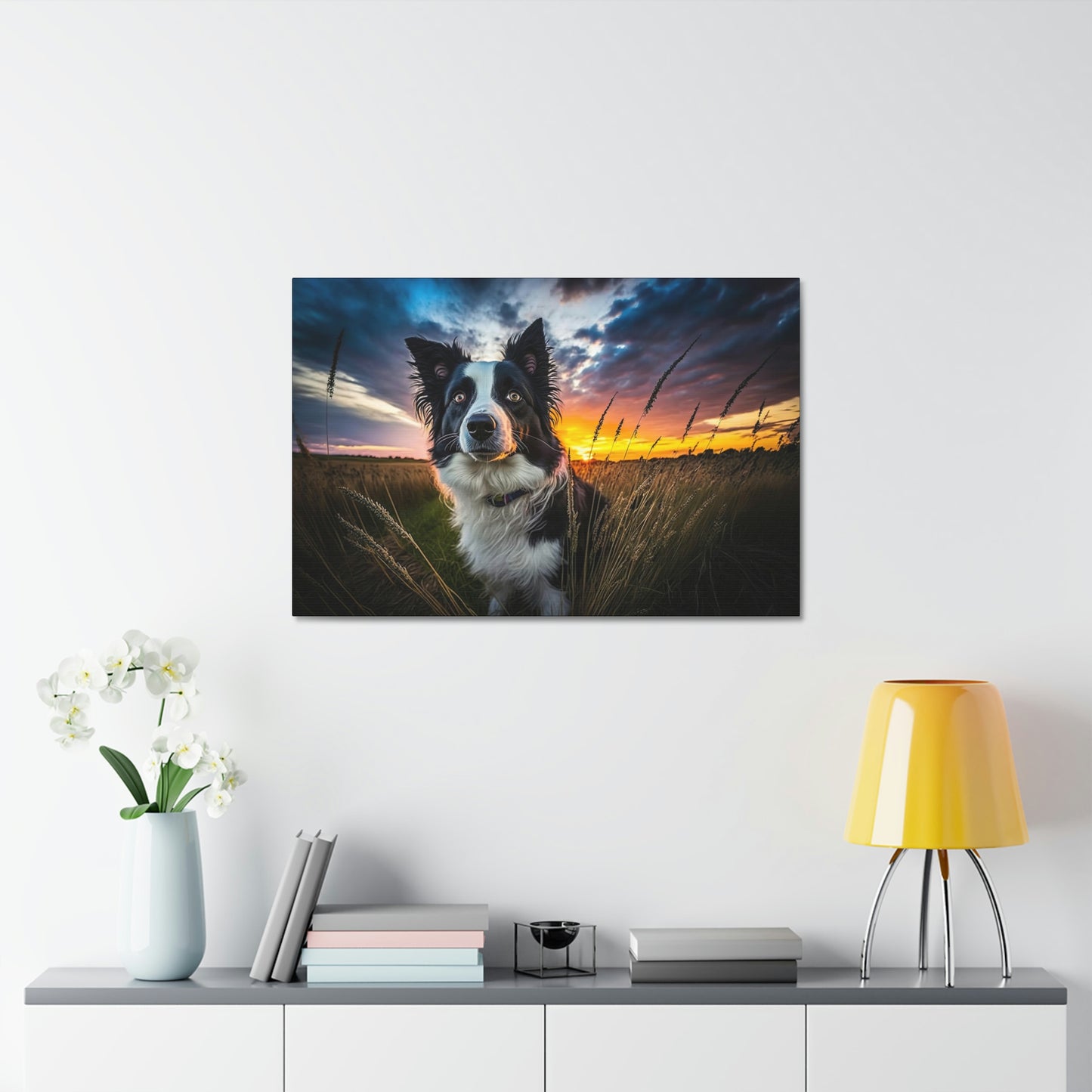 Royal Canin Border Collie Canvas Art | Canvas | abstract wall art, Animal Canvas, animal lover gift, animal wall art, Art & Wall Decor, border collie art, canine portrait, Canvas, canvas wall art, dog lover gift, dog painting, dog wall art, farmhouse style, Hanging Hardware, Home & Living, home decor, Indoor, pet memorial, pet portrait, Wall Canvas | Prints with Passion