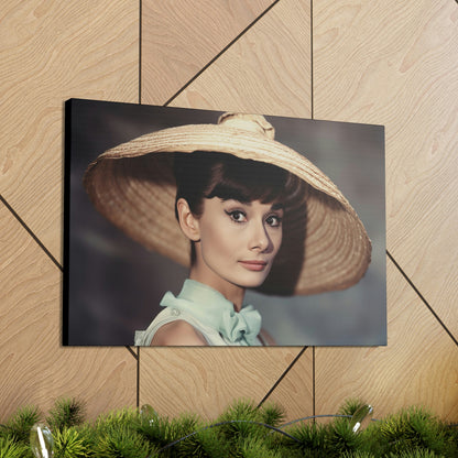 Rosy Brown Audrey Hepburn Canvas