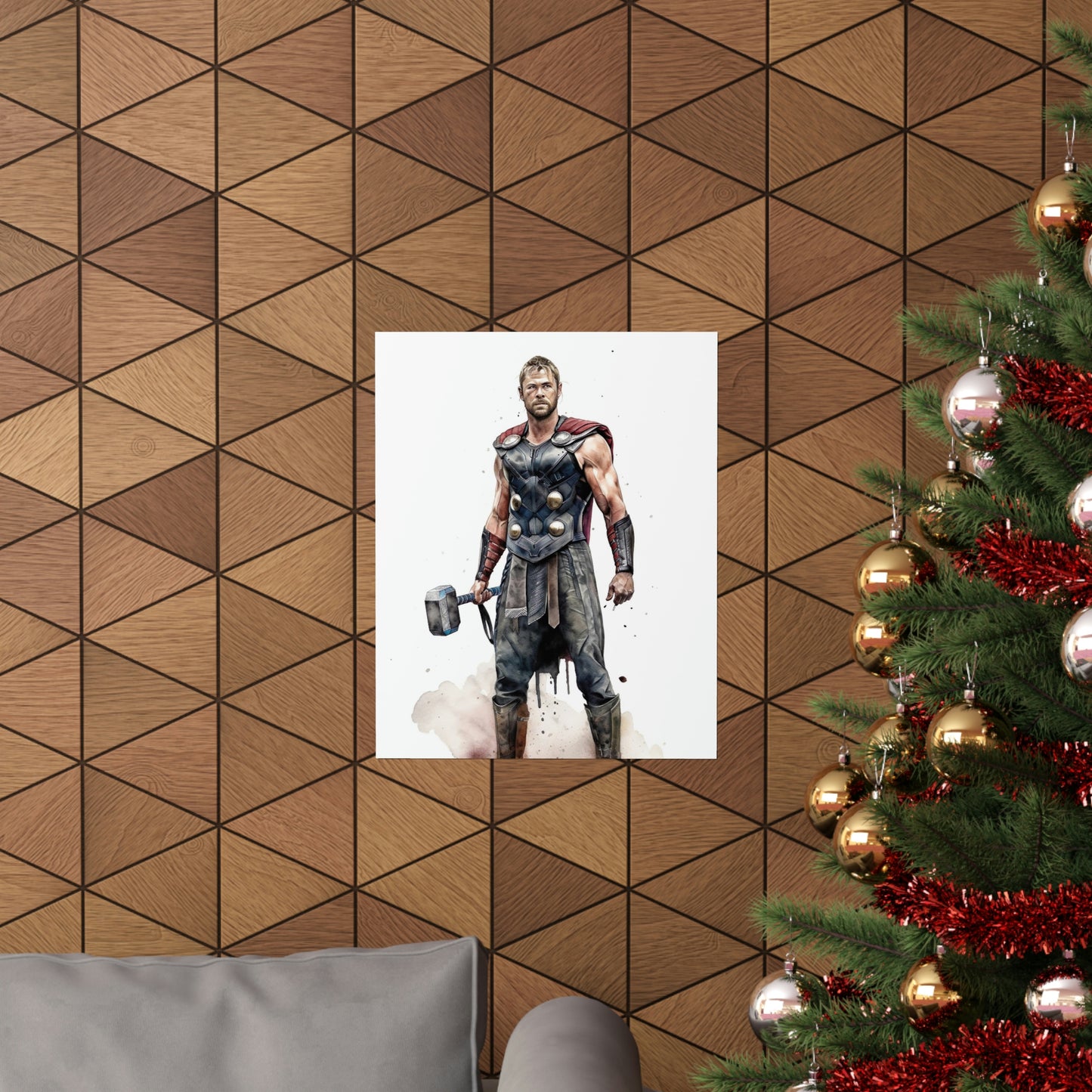 Thor Ragnarok Poster : God of Thunder Wall Art