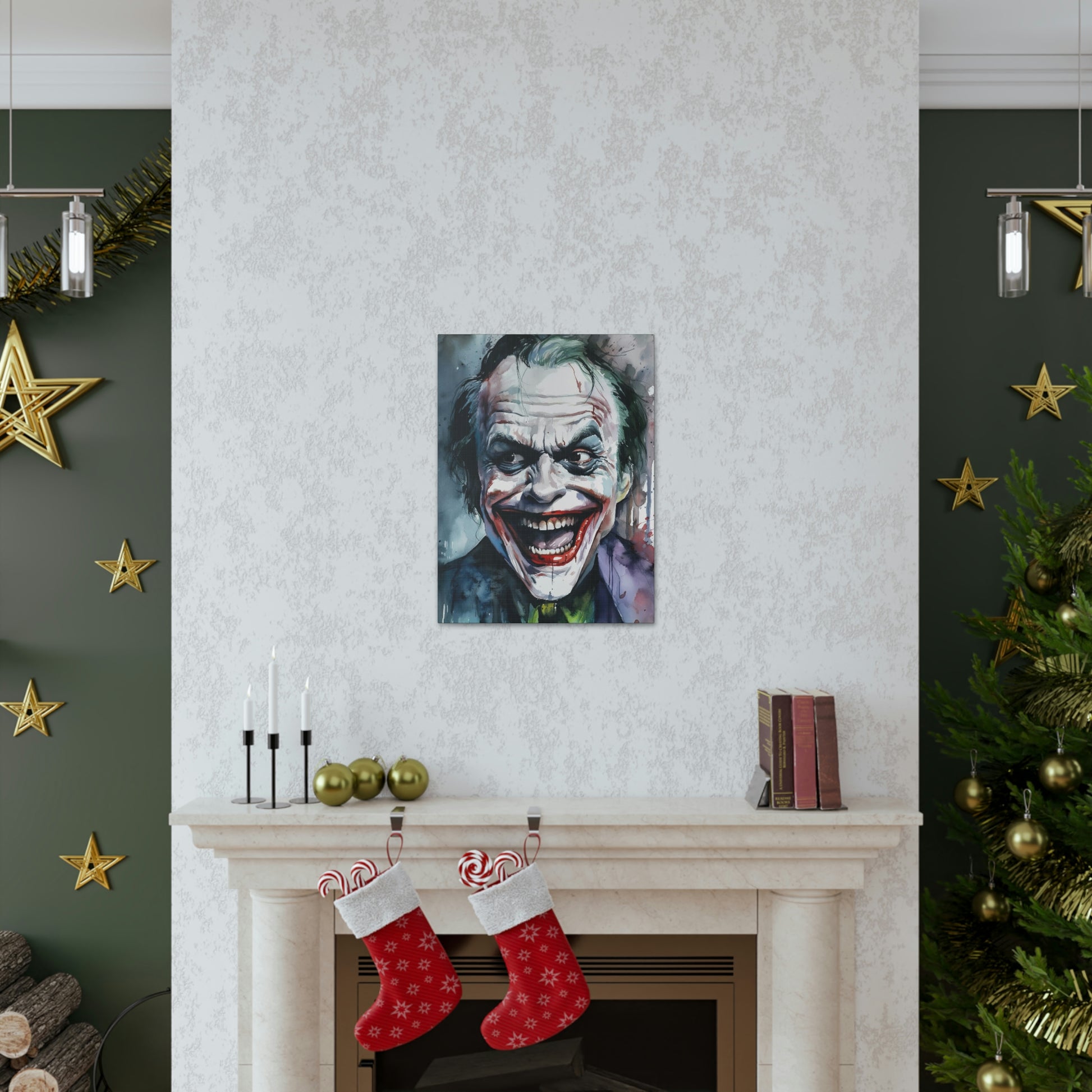 Gray Nicholson Joker Canvas