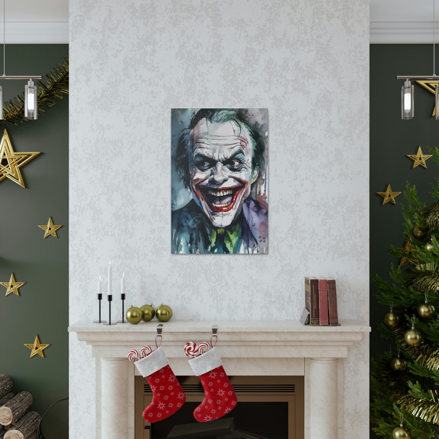 Gray Nicholson Joker Canvas