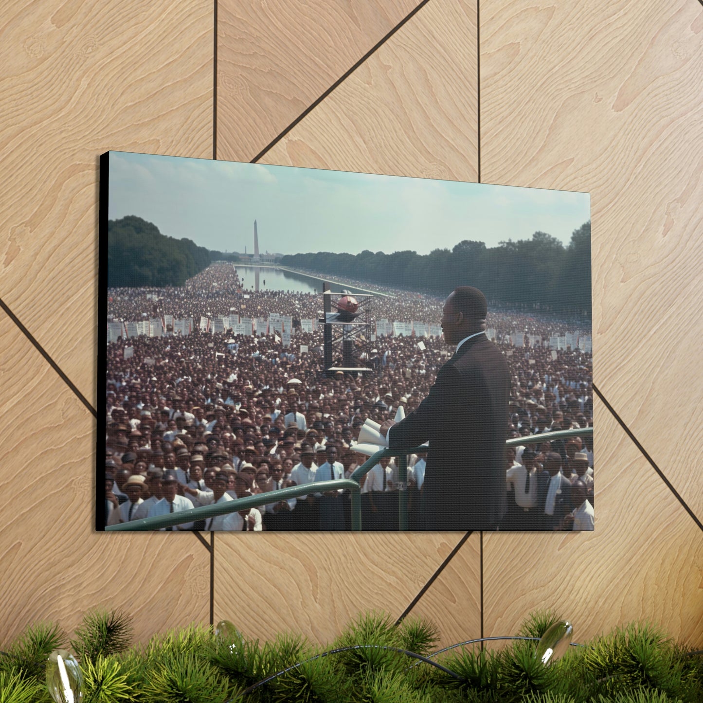 Rosy Brown Martin Luther Canvas