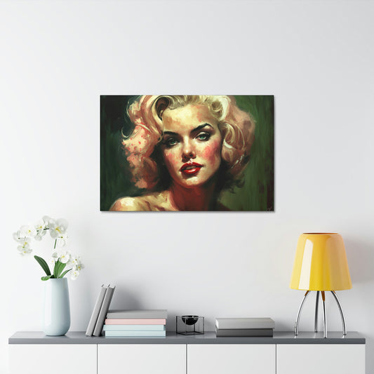 Marilyn Monroe Canvas: Hollywood Glamour Art Print | Canvas | 50's, 60's, aesthetic, Art & Wall Decor, blonde, Canvas, feminism poster\, feminist art, Hanging Hardware, hollywood studios, Home & Living, Indoor, marilyn monroe, marilyn monroe dress, marilyn monroe nude, marilyn monroe photo, marilyn monroe print, marilyn monroe style | Prints with Passion