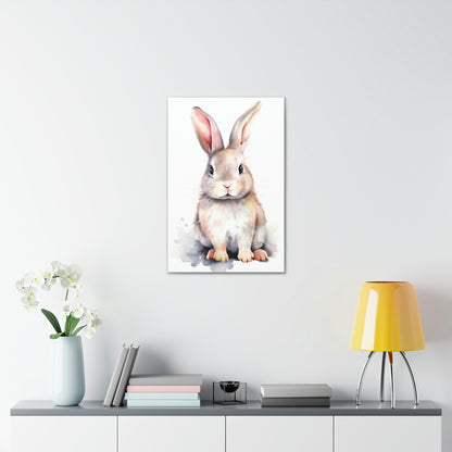 Bunny Art Canvas Print | Canvas | Art & Wall Decor, Art Canvas Print, Bunnies Wall, Canvas, canvas print, canvas prints, Canvas Prints Poster, Fall Picks, Hanging Hardware, Home & Living, Indoor, Top Spring Products, Valentine's Day promotion, wall art | Prints with Passion