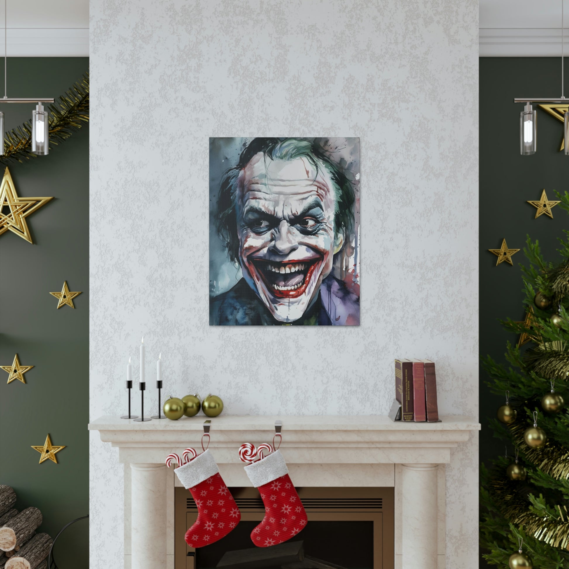 Gray Nicholson Joker Canvas