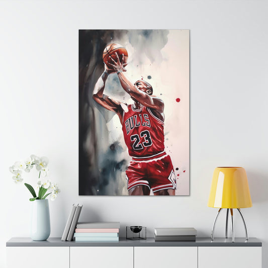 Jordan MVP Canvas Print | Canvas | Art & Wall Decor, Canvas, Fall Picks, Hanging Hardware, Home & Living, Indoor, Top Spring Products, Valentine's Day promotion | Prints with Passion