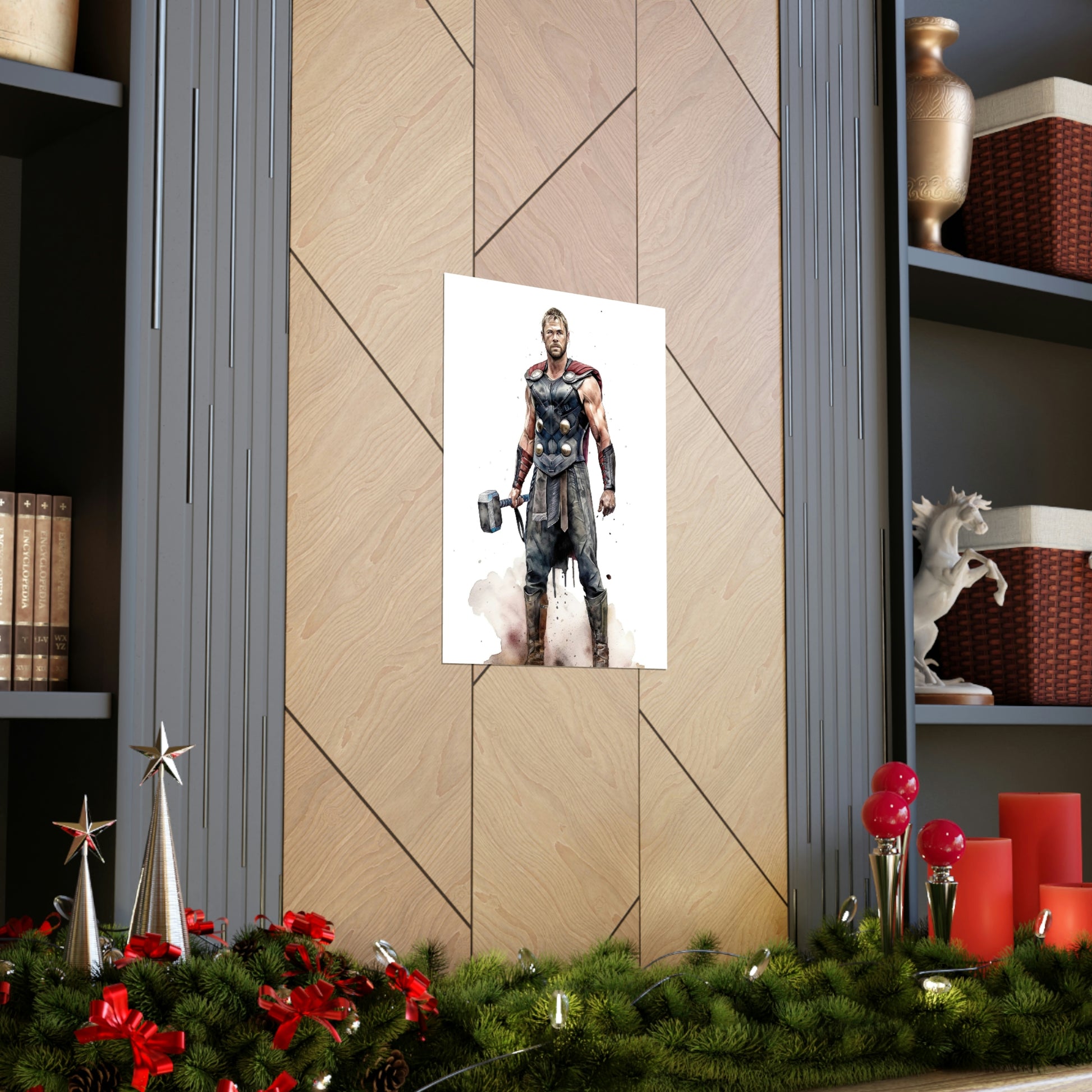 Thor Ragnarok Poster : God of Thunder Wall Art