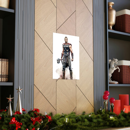 Thor Ragnarok Poster : God of Thunder Wall Art