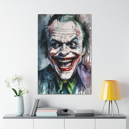 The Joker Canvas - Jack Nicholson Joker Canvas Print | Canvas | Art & Wall Decor, Art Canvas Print, Canvas, Canvas art Prints, Canvas Printing, canvas prints, canvas wall art, Fall Picks, Hanging Hardware, Home & Living, Indoor, Jack Nicholson Canvas, Top Spring Products, Valentine's Day promotion, Wall Canvas | Prints with Passion