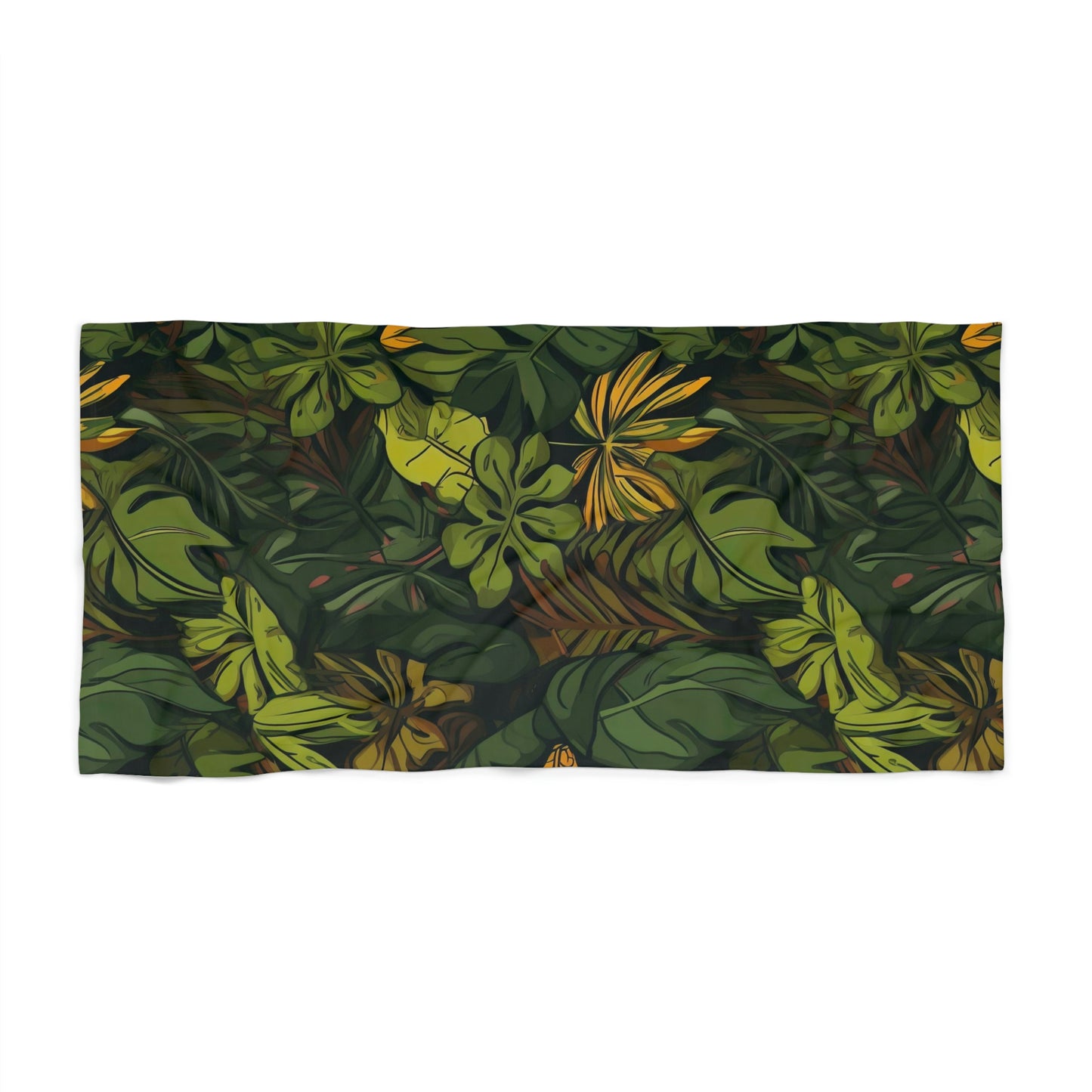 Tropical Escape: Jungle Themed Beach Towel | Home Decor | Bath, Bathroom, Home & Living, Summer Challenge Picks, Towel, Towels | Prints with Passion