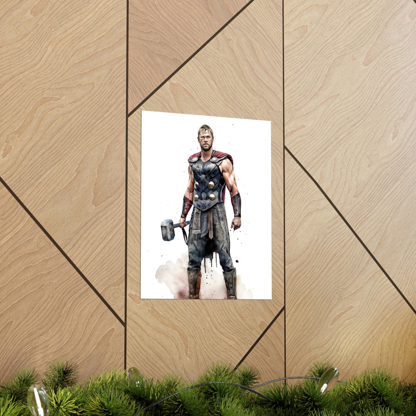 Thor Ragnarok Poster : God of Thunder Wall Art