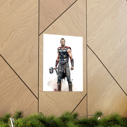 Thor Ragnarok Poster : God of Thunder Wall Art