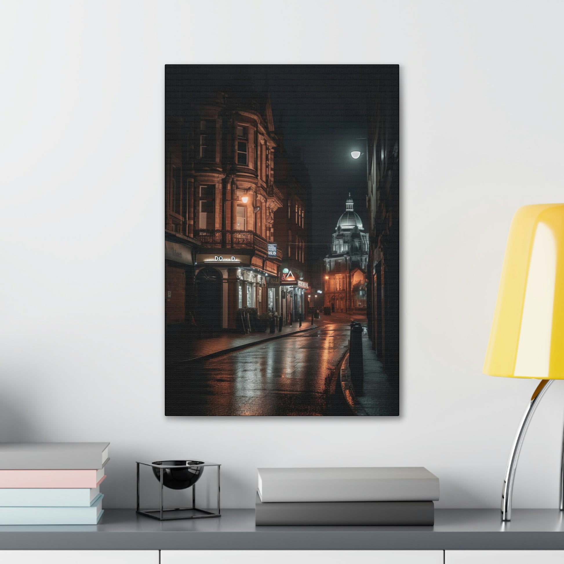 Belfast Nightscape Canvas Print | Canvas | Art & Wall Decor, Art Canvas Print, Canvas, canvas print, canvas prints, Fall Picks, Hanging Hardware, Home & Living, Indoor, Top Spring Products, Valentine's Day promotion | Prints with Passion