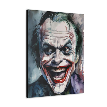 Dark Slate Gray Nicholson Joker Canvas