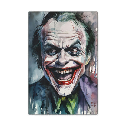 Dark Slate Gray Nicholson Joker Canvas